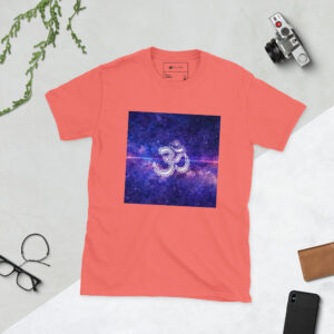 136.1 Hz Om Chime Spectrogram Tee Spectrogram T-Shirt | Aligned Muse Sound Wave Art Tee