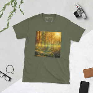 Terra Chime Spectrogram Tee Spectrogram T-Shirt | Aligned Muse Sound Wave Art Tee